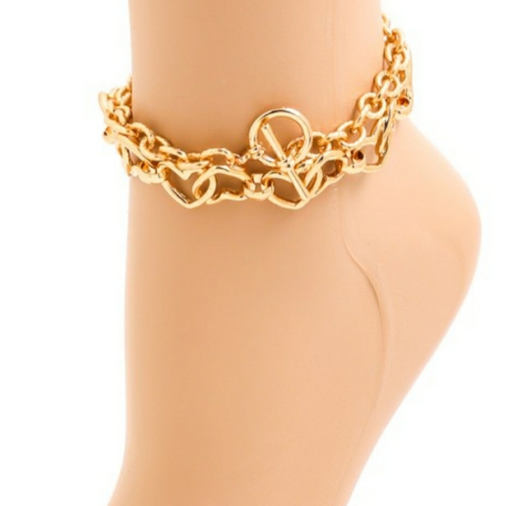 3/$30 Love is Anklet Set